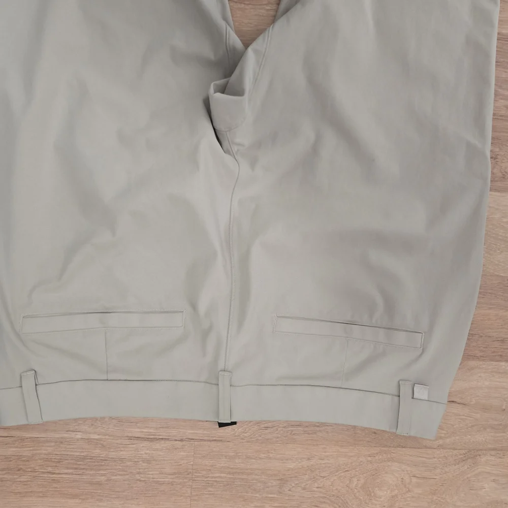 Lululemon Pants Men’s Size 38 Light Cream Relaxed Taper Smooth Twill - Picture 6 of 10